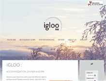 Tablet Screenshot of iglooare.com